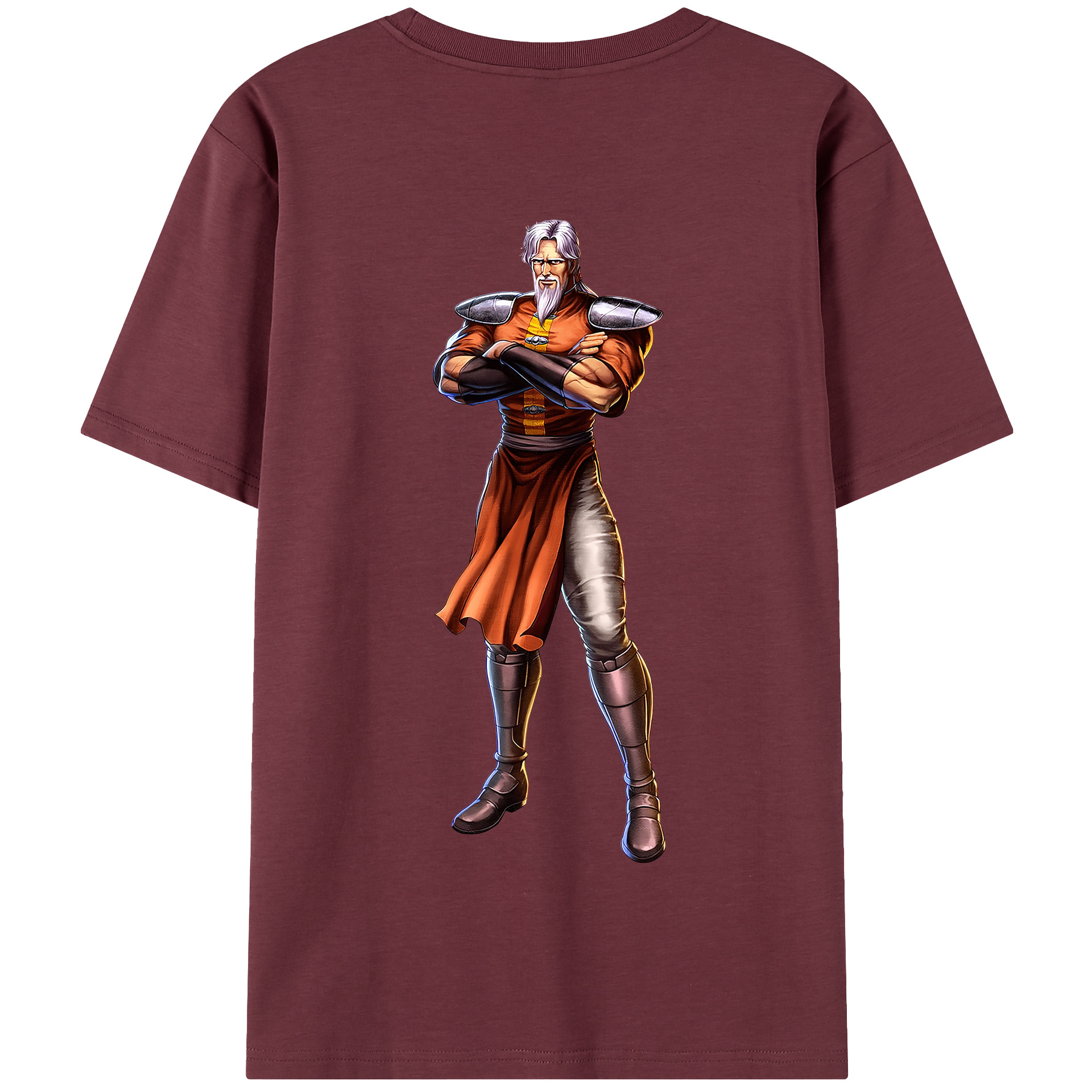 （画像用） 北斗の拳 Fist of the North Star 綿100％半袖Tシャツ（背面プリント）